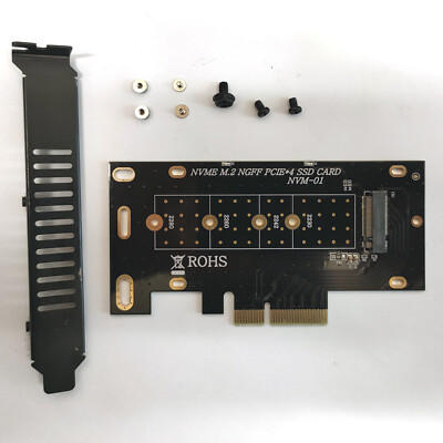 Carte PCIe 3.0 16x Pour 8 SSD U.2 NVMe (U2 NGFF) - 8 Ports PCIe X4 Switch NEUVE