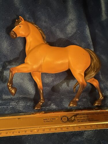 Spirit Horse Figure 2020 Mattel Dreamworks 6.5” Preowned Toy Rubber Hair - Afbeelding 1 van 4