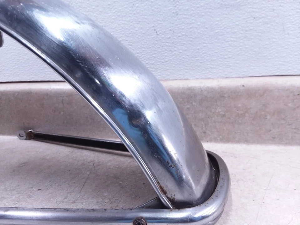 Guardabarros delantero Kawasaki 400 KZ KZ400 (KZ400B) 1979 de colección ANS-B155 Foto 4 de 4