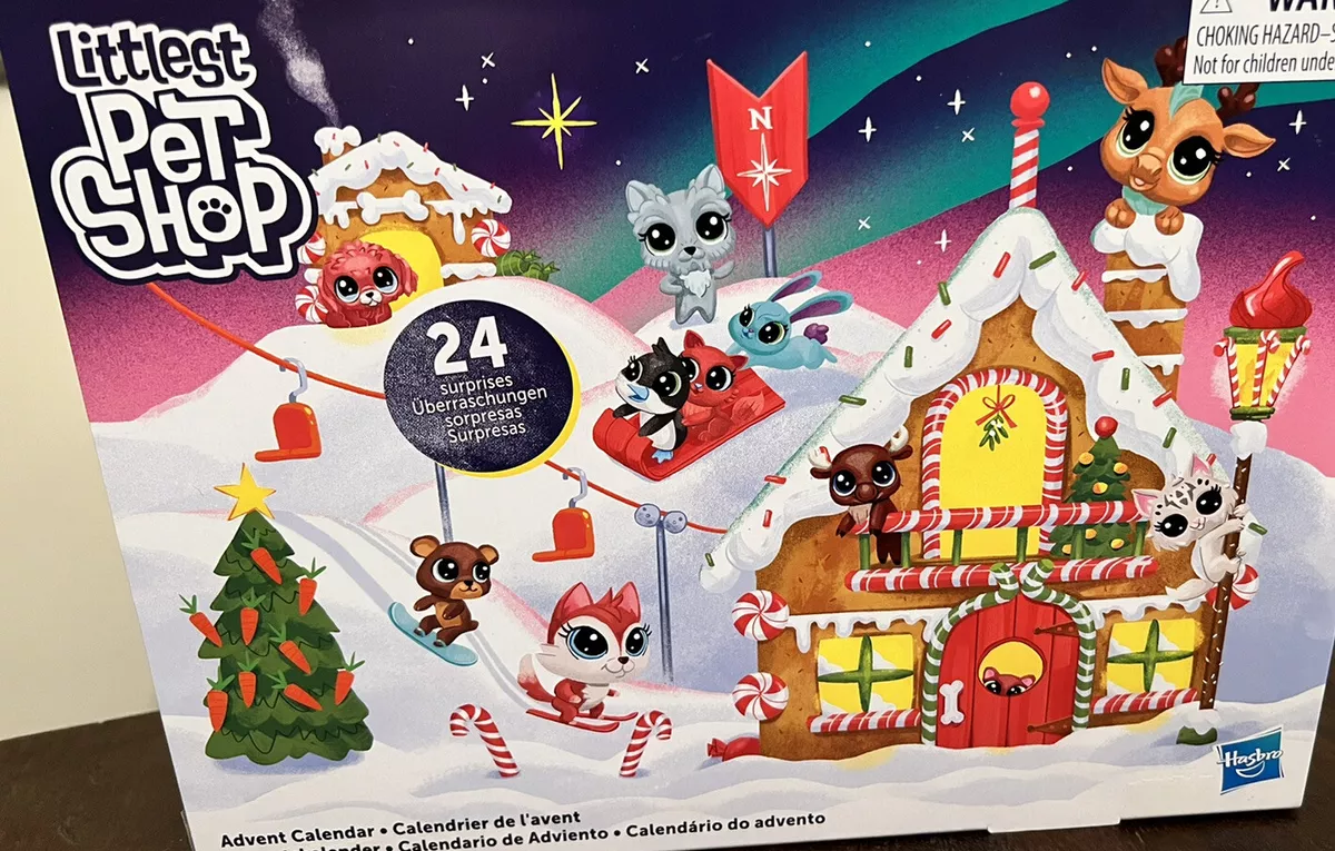 NEW Sealed 2020 Littlest Pet Shop Advent Calendar HASBRO Toy LPS 24 Days  Rare