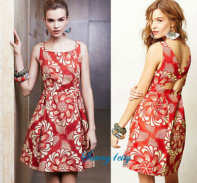 NEW 10 Anthropologie Legend & Song Dutch Wax Dawa Dress By Mille Collines RARE
