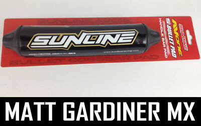 Neue Sunline OSX Crossbar Bar Pad Motocross Mini Schwarzer Lenker Bullet 235Mm