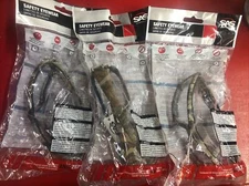 (3 PAIR) SAS 5550-01 SAFETY GLASSES CAMO FRAME CLEAR ANTI-FOG LENS  Z87+