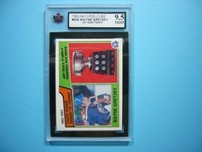 1983/84 O-PEE-CHEE NHL HOCKEY CARD #204 WAYNE GRETZKY TROPHY KSA 9.5 NGM OPC