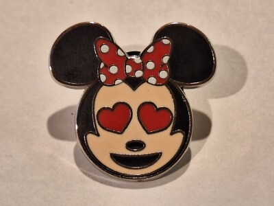 Disney Trading Pins-2017 Emoji Blitz-Minnie-Heart Eyes