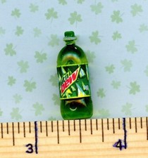 Dollhouse Miniature Size Soda Pop Bottle  M D