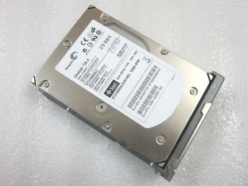 SUN Seagate ST3146854LC 390-0205-02 540-6607 hard disk 146GB 15K 80PIN SCSI - Image 3 of 3