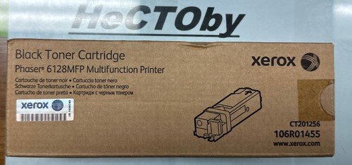 Xerox Genuine Toner Phaser 6128MFP Black 106R01455 Sealed Box