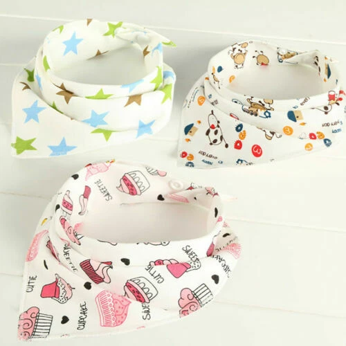 Roll Baberos Bebé regates/Bandana Baberos Paños