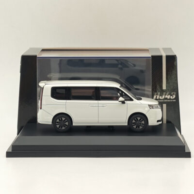 Hobby Japan 1/43 STEP WGN e:HEV SPADA Platinum White (P) Diecast