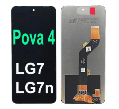 6.82'' For Tecno Pova 4 Pova4 LG7 LG7n LCD Display Touch Screen Replacement 