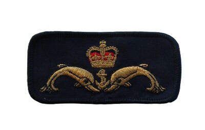 Royal Navy Submariner Uniform Brustabzeichen - RN - U-Boot - Delfine