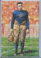 1992 Mike Michalske Goal Line Art Postcard Unsigned - Series 4 Four