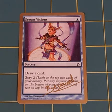 Serum Visions - Magic the Gathering MTG 2004 World Championships Nice!
