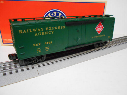 Lionel 6-19575 REA Railway Express Agency Refrigerator o gauge train freight Car - Picture 1 of 8