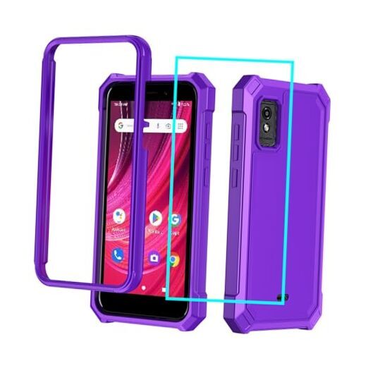 for Case with Screen Protector,Studio Mini 2023 Blu Studio Mini 2023 Purple