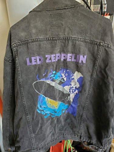 led zeppelin leather jacket