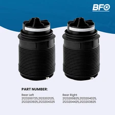 2x Rear Air Shock Spring Strut Bag for Mercedes E- CLS-CLASS W212 W218 2012-2014