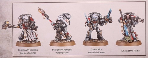 Grey Knights Marines telaio in ghisa #13670 Warhammer 40.000 - Foto 2 di 5