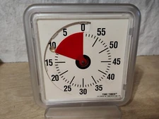 TIME TIMER Visual Aid Clock 60 Minute Countdown Timer