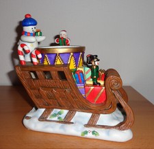 Partylite Duftlampe Schlitten P8538 Frosty Serie neuwertig in OVP