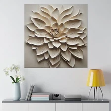 Matte Canvas, Stretched, 0.75"