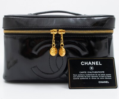 CHANEL POUCH POCHETTE KOSMETIK POUCH BAG TASCHE PARTY OPERA KULTURTASCHE CLUTCH