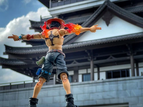 Nuevo juego de caja de figuras de acción ONE PIECE Portgas·D· Ace - Imagen 7 de 10