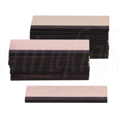 20 x Dobro Bridges Maple Wood Suitable for Dobro Guitar 70x20x3.2mm