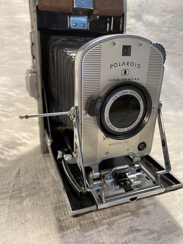 Antique Vintage 1948 POLAROID LAND CAMERA Model 95 with Light filter Lens - 5213 - Picture 10 of 24