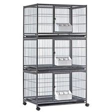 Triple Breeder Stackable Breeding Bird Parrot Cage Cockatoos Macaws Pigeons