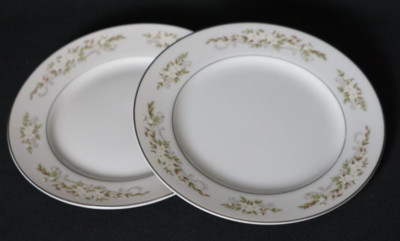 2 International Springtime BREAD PLATE 's (SET of TWO) 326