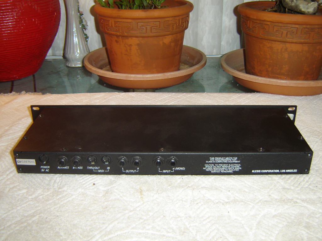Alesis Quadraverb, Digital Effects Processor, Vintage Rack