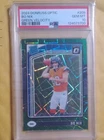 2024 Panini Donruss Optic - Rated Rookie Bo Nix #209 Green Velocity Prizm (RC)