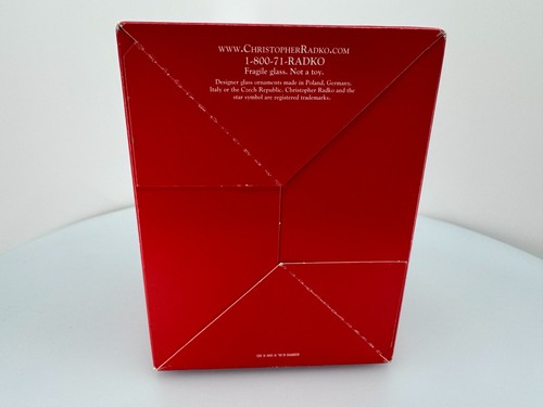 Christopher Radko Fuzzy Glider 20th Anniversary Christmas Ornament With Box - Bild 14 von 16