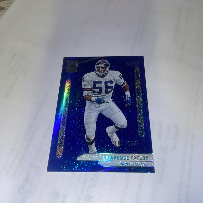 2024 Donruss Elite Lawrence Taylor #96 Status Sparkle  /299 New York Giants