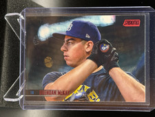 Brendan McKay 2021 Stadium Club Red Foil Parallel #251 - Tampa Bay Rays