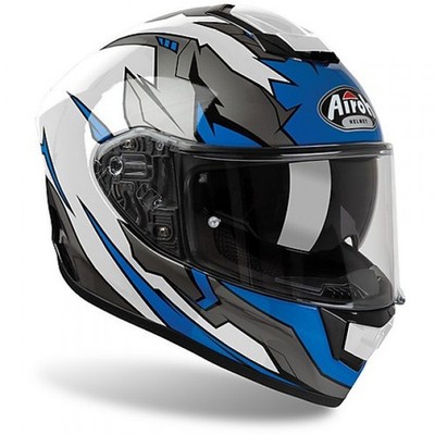 Airoh ST-501 Bionic Full Face Fiber Helmet Blue Size S