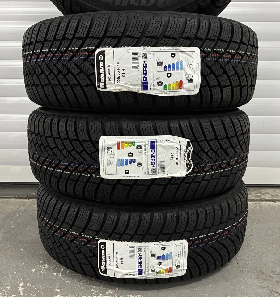 4 VW Golf 7 VII Sportsvan GTD Skoda Octavia 3 III 5E Winterreifen 205/55 R16 91H - Bild 3 von 4