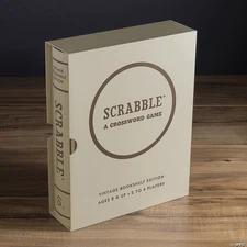 WS Game Company Scrabble Vintage Bookshelf Edition - Freeship