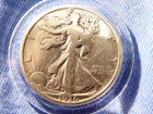 1936 p LIBERTY WALKING SILVER HALF DOLLAR - NICE DETAILS - 90% SILVER AS55
