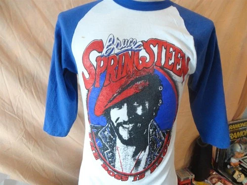 80's BRUCE SPRINGSTEEN and the E Street Band Concert Tou Vintage vintage concert t-shirt, vintage, single stitch, B+ condition