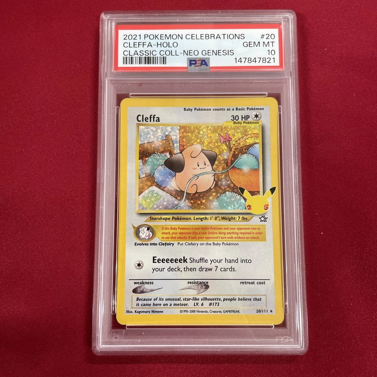 Pokémon TCG Professional Sports Authenticator (PSA) Neo Genesis