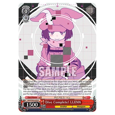Weiss Schwarz SAO Alternative Gun Gale Online 2 Dive Komplett! LENN (C) GGO...