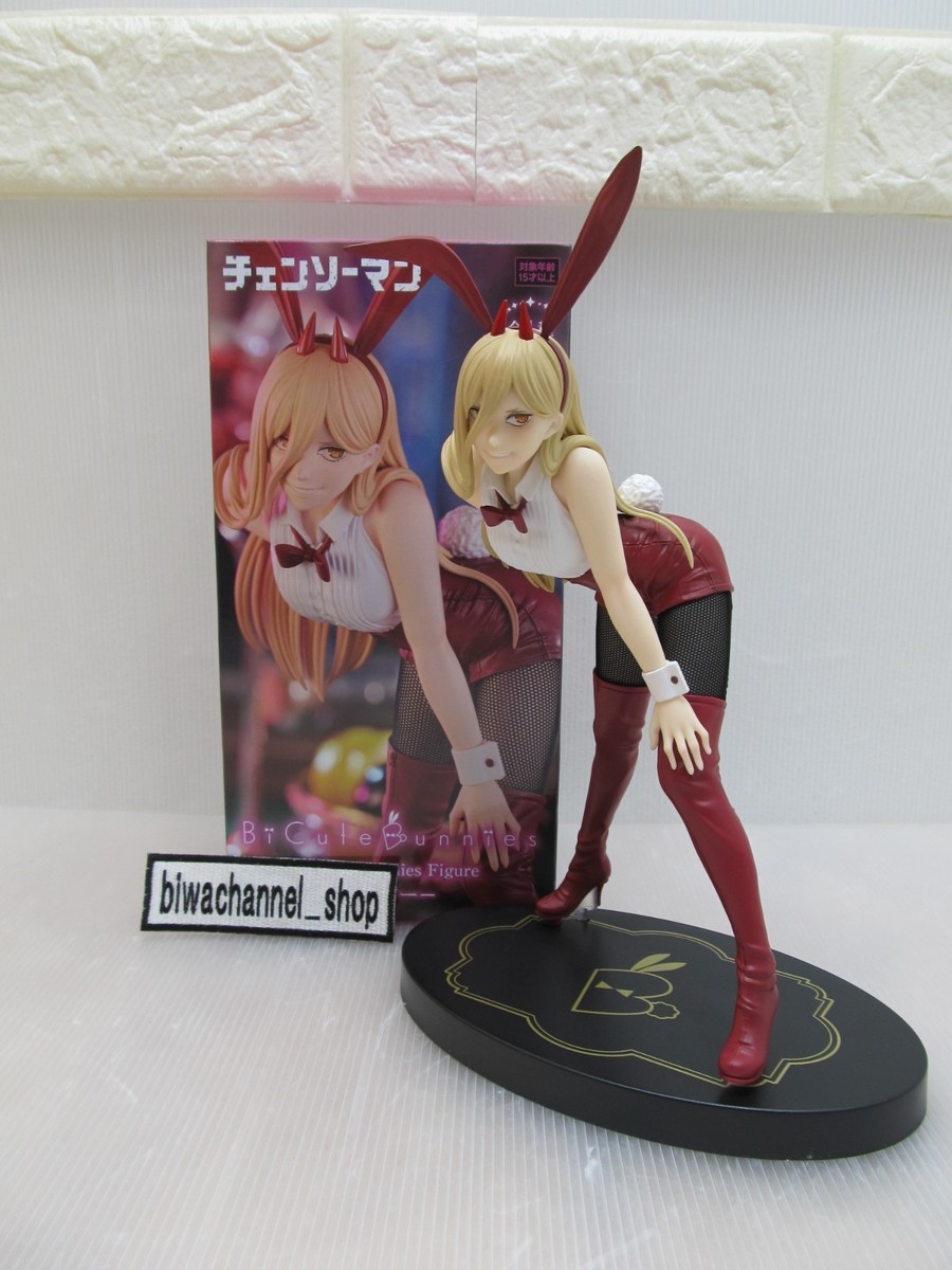 Chainsaw Man Figure Power BiCute Bunnies Ver. FuRyu Red 25cm 9.84