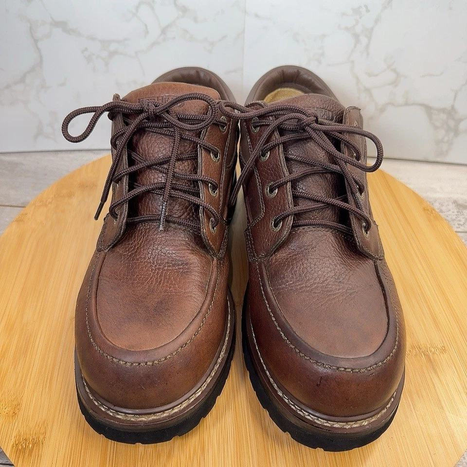 Zapatos Oxford RedHead Gore-Tex Cuero Talla 13M Impermeables Senderismo Trabajo Marrón Foto 4 de 4