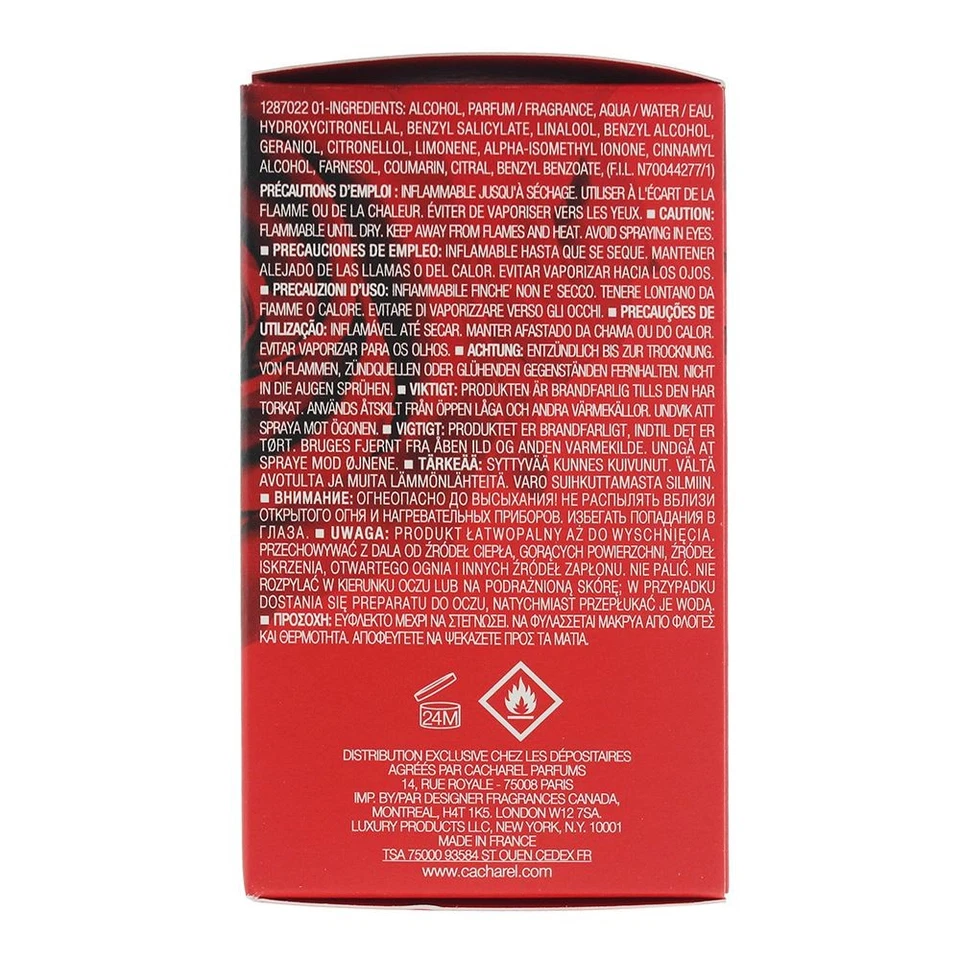 Cacharel Amor Amor Eau de Parfum 100ml Spray for Her - Image 2 of 4