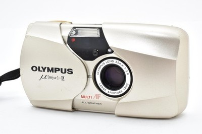 Read [Near MINT] Olympus μ mju II 35mm F2.8 Point & Shoot Film Camera From JAPAN