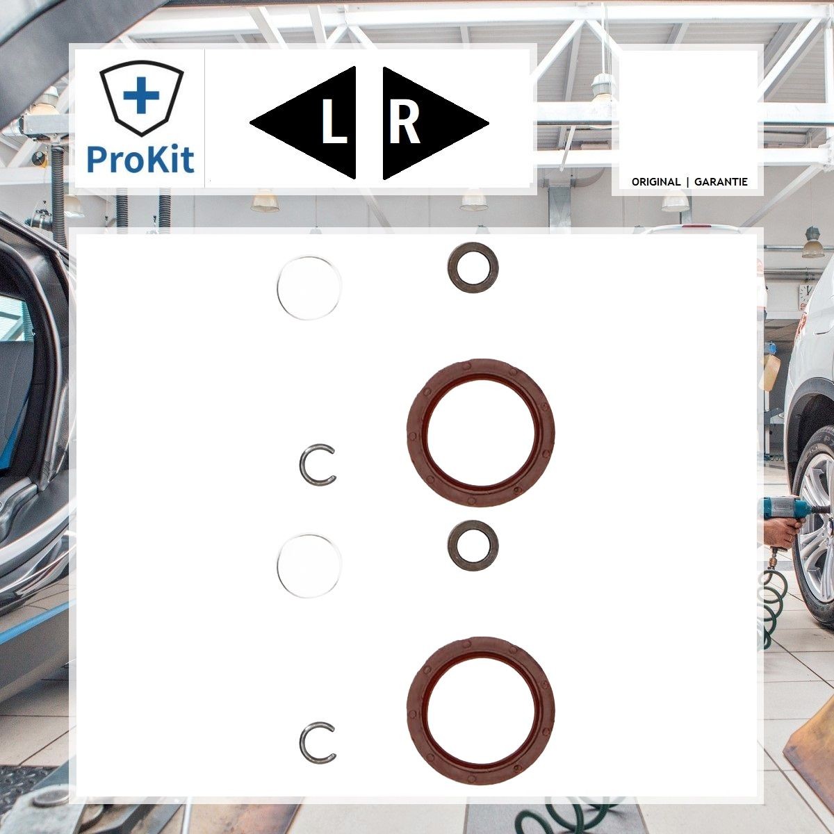2x ORIGINAL® As-Pl SDK0002 Reparatursatz, Starter