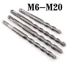 SDS Plus Hammer Drill Bit M6-M20 Carbide Tip Masonry Concrete Cement Drill Bits